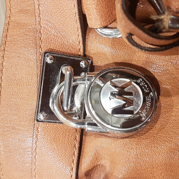 Micheal Kors Hamilton Tote Cognac - Picture 2 of 6